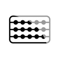 abacus icon template vector