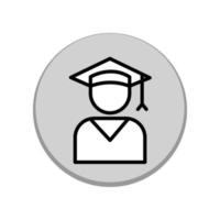 Student icon template vector