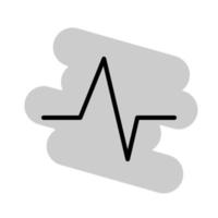 Illustration Vector graphic of heart pulse icon