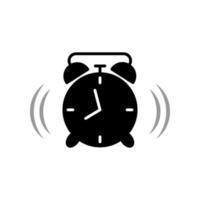 alarm clock icon template vector