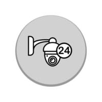 Illustration Vector graphic of cctv icon