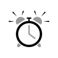 alarm clock icon template vector