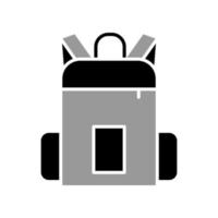 Backpack icon template vector