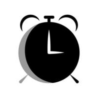 alarm clock icon template vector