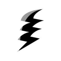 Illustration Vector graphic of lightning icon