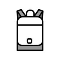 plantilla de icono de mochila vector