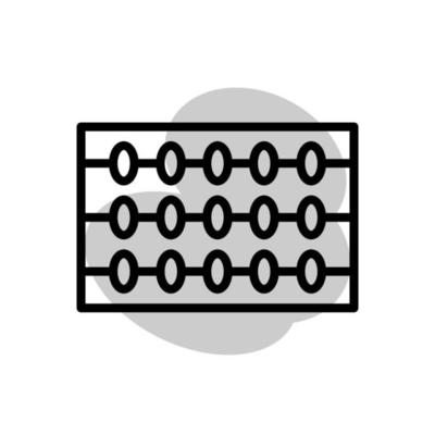 abacus icon template