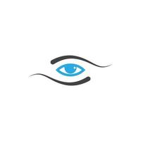 eye logo design free vector file.