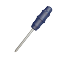 3D screwdriver object with transparent background png