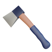 3D axe object transparent background png