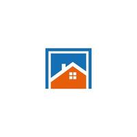 real estate logo design free vector file.