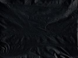 Plastic texture with black color photo