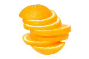 Orange fruit on white background png