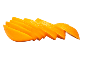 Orange fruit on white background png