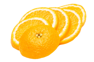 Orange fruit on white background png