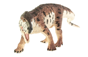 prestosuchus, dinosaurio sobre fondo blanco. png