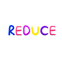 message reduce you Funny plasticine alphabet letters on white background png