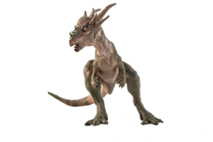 dinosaurio stygimoloch sobre fondo blanco png