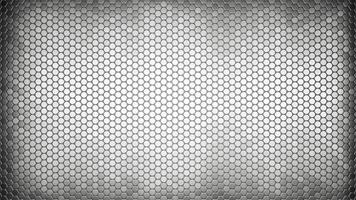 Futuristic and technological hexagonal background. 3d rendering photo