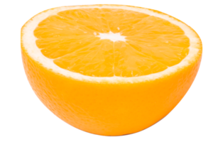 Orange fruit on white background png