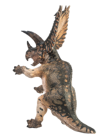 dinossauro pentaceratops em fundo branco png