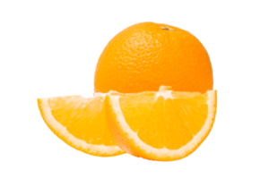 Orange fruit on white background png