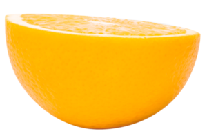 Orangenfrucht auf weißem Hintergrund png