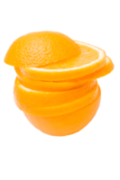 frutta arancione su sfondo bianco png