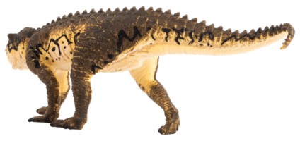 Postosuchus Dinosaur on white background png