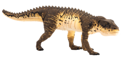 dinosaure postosuchus sur fond blanc png