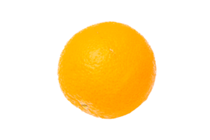fruta naranja sobre fondo blanco png