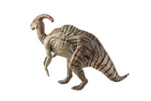 parasaurolophus dinosaurie på vit bakgrund png
