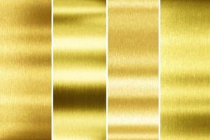 Gold metal background. Brushed metallic texture. 3d rendering photo