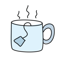 tazza da caffè anime simpatico personaggio cartone animato modello emozione illustrazione clipart disegno kawaii manga design idea art png