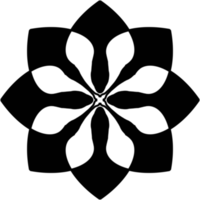 mandala bloem element png