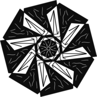 Mandala-Blume-Element png
