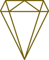 icono de diseño de diamantes png