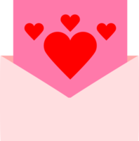icono de cartas de amor png
