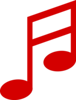 ícone de notas musicais png