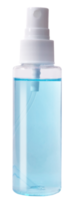 spray per bottiglia di alcol blu. png