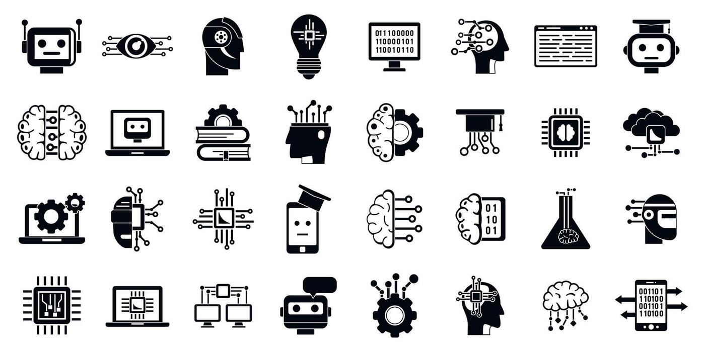 Machine Learning Icon Vector Art, Icons, and Graphics for Free Download