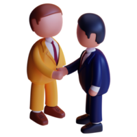 3d businessman character png