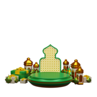 3D-Eid Mubarak png