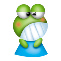 Frosch süßer Charakter kostenloser Download transparentes Bild Illustration Cliparts Haustier Tierwelt png