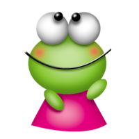 frog cute character free download transparent image illustration clipart pet wildlife