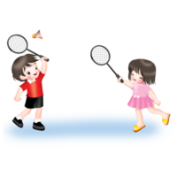 exercise boy girl fun cartoon character illustration clipart free download png