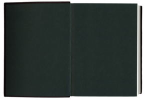 leeres schwarzes buch transparent png