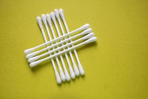 cotton swabs, higienic product, cosmetic photo