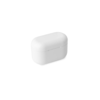 Wireless earbuds case mockup cutout, Png file