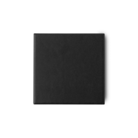 Black box mockup cutout, Png file